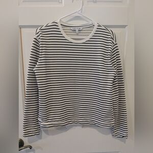 Elizabeth & James 100% COTTON Striped Sweatshirt, Size XS